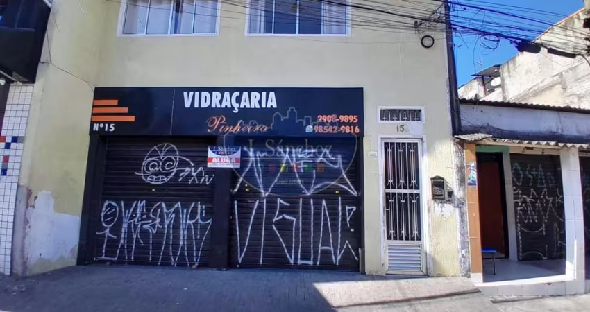 Salão Comercial para Locação em Itaquaquecetuba, Jardim Caiubi, 1 banheiro
