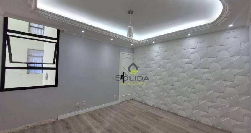 Apartamento com 2 Dormitórios à VENDA, 56 m² por R$ 420.000 - Condomínio Chácara das Fores 2 - Jundiaí/SP.