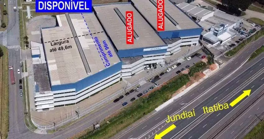 Galpão para alugar, 4245 m² por r$ 125.107,06/mês - itatiba - itatiba/sp