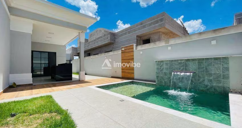 Casa térrea com 302m² de terreno e 180m² de construção com 03 dormitórios, sendo uma suíte com closte no Cond Engenho Velho em Nova Odessa. - SP