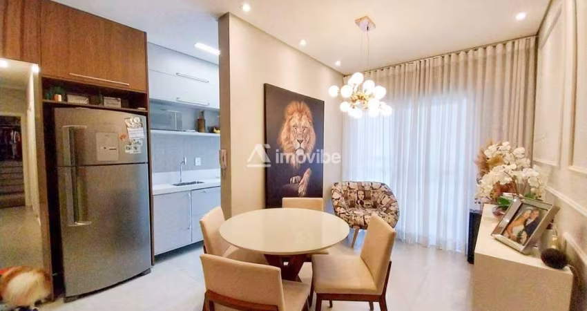 Apartamento com 03 dormitórios e 01 vaga coberta, Vila Unitá, bairro Santa Cruz em Americana/SP.