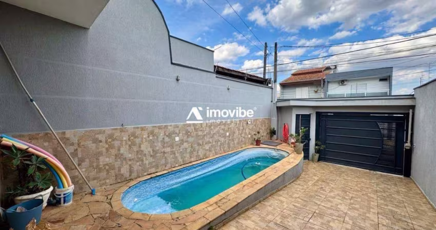 LINDO SOBRADO A VENDA 3 DORMITÓRIOS, 1 SUITE, PISCINA E CHURRASQUEIRA EM AMERICANA/SP