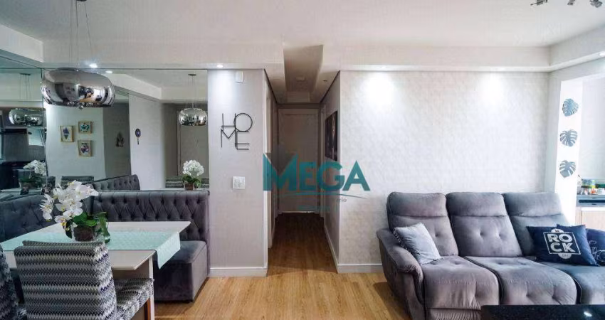 Nas alturas!!! Apartamento com 3 dormitórios à venda, 65 m² por R$ 699.000 - Vila Santa Catarina - São Paulo/SP