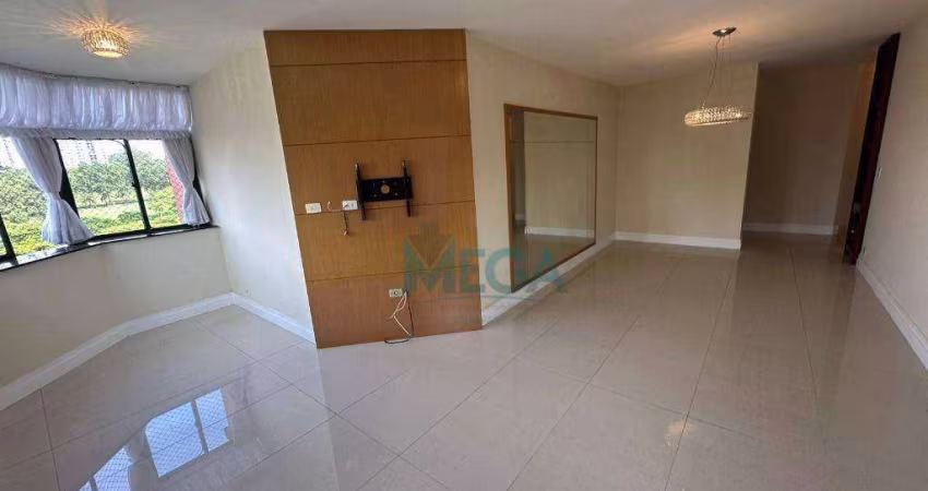 Apartamento com 3 dormitórios para alugar, 116 m² por R$ 7.284,18/mês - Jardim Marajoara - São Paulo/SP