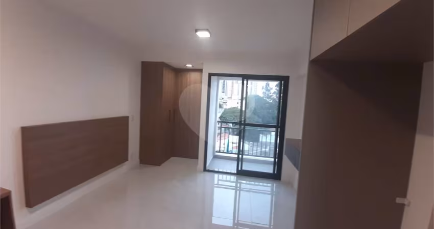 Apartamento NOVO tipo Studio com 24,72m2, dormitório, banheiro e sala integrada à cozinha e 1 vaga