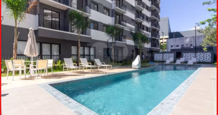 Studio de 27m² no Condomínio Vibe Pinheiros