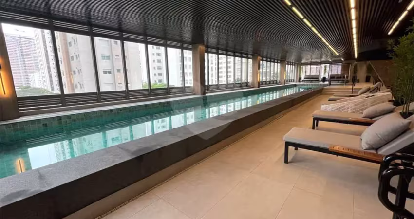 Apartamento para venda no Brooklin com 48,49m2, 1 quarto e 1 vaga coberta de garagem.