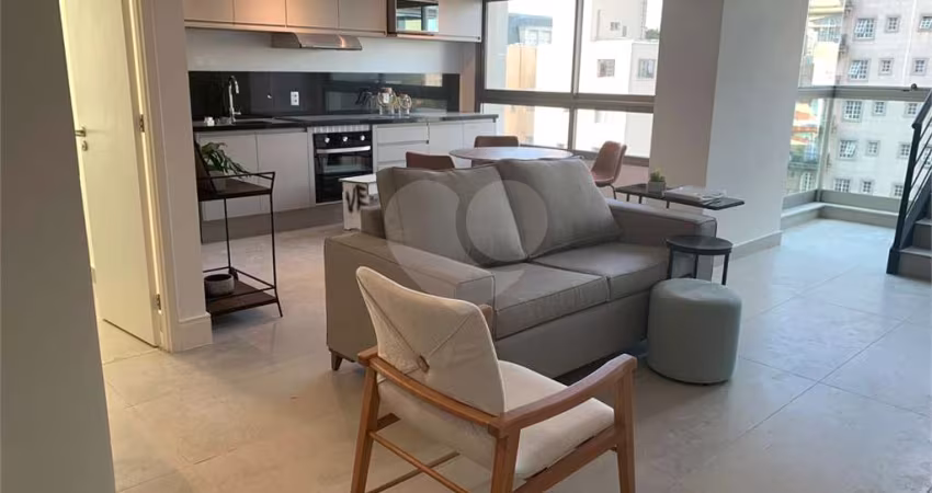 LOCAÇÃO COBERTURA DUPLEX JARDINS RICAMENTE MOBILIADA - 2 VAGAS