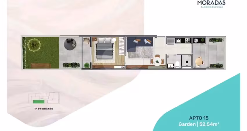 Apartamento com 1 quartos à venda em jardim são paulo(zona norte) - sp