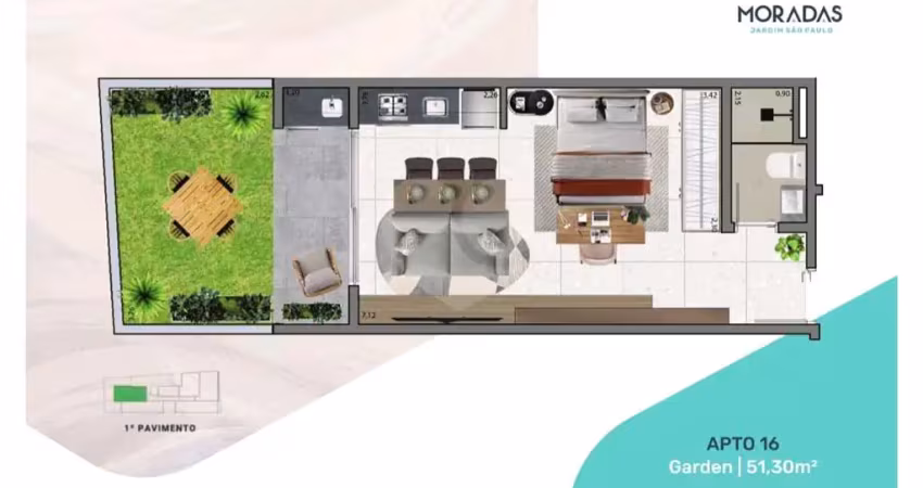 Apartamento com 1 quartos à venda em jardim são paulo(zona norte) - sp