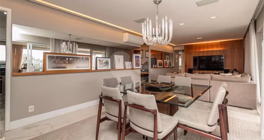 Apartamento com 124m² - 3 suítes - varanda gourmet -mobiliado - condomínio com lazer completo