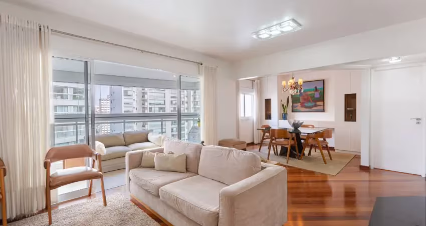 Apartamento na rua dr. tomas carvalhal, de frente, andar alto, 3 suítes, lazer e portaria 24 horas