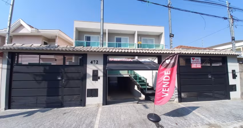 Sobrado novo 240 m2  com 3 quartos (suítes) 5 vagas e quintal com churraqueira - São Paulo - SP