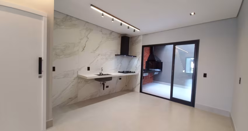 Sobrado Novo e Moderno com 3 quartos, 2 vagas e área gourmet na zona norte de São Paulo