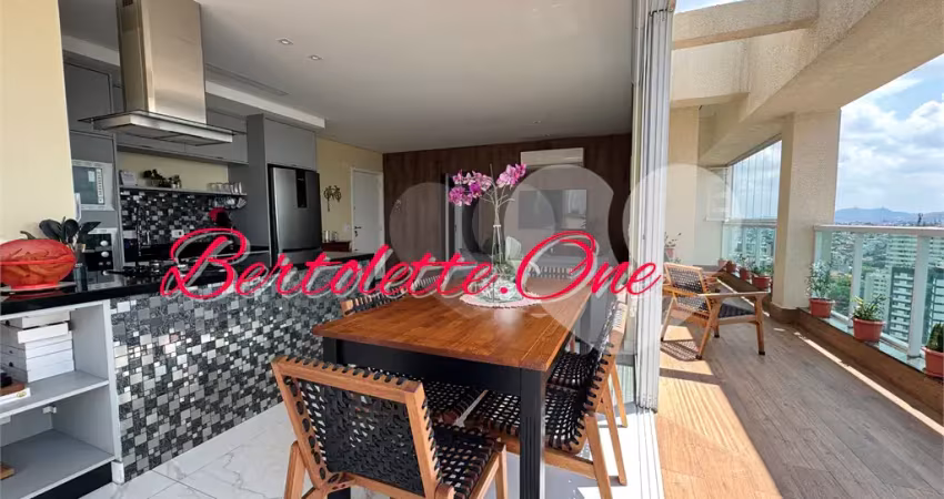 Cobertura penthouse 2 dormitórios 1 suíte espaço gourmet 2 vagas santana santa terezinha