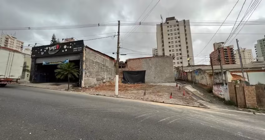 Terreno c/190m², frente considerável, ótima localização e pronto para construir.