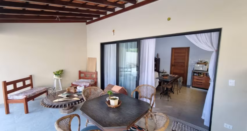 Casa nova para venda tem 242 m²  3 quartos em Capricórnio II, perto da praia - Caraguatatuba - SP