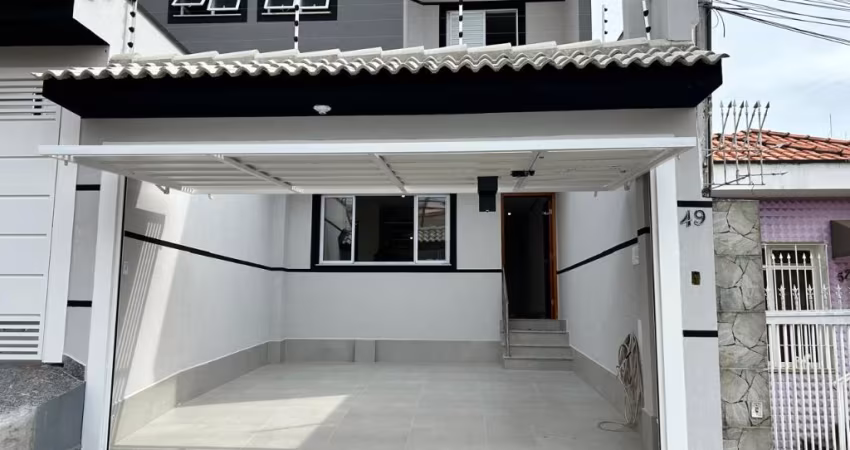 Casa à venda Nova Santana 147m², 03 dormitórios, 04 banheiros e 02 vagas, acabamento de primeira qualidade.
