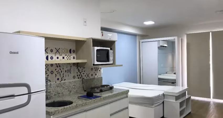 Vende-se: studio mobiliado com varanda e lazer completo, metrô santa cecília!