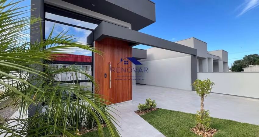 Casa com Suíte, Área Gourmet e Pé Direito Duplo – Lisboa III, São José/SC