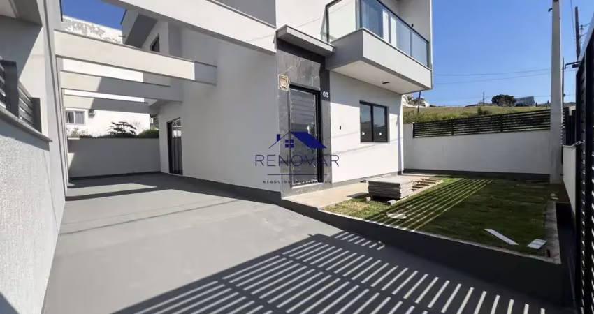 Sobrado alto padrão 3 dorm e suíte, localizado no bairro areias-são jose/sc
