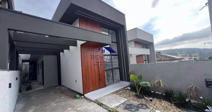 Casa moderna com suíte, área gourmet e jacuzzi – são josé/sc