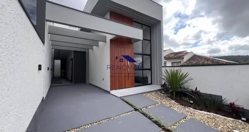 Casa moderna com suíte, área gourmet e jacuzzi – são josé/sc