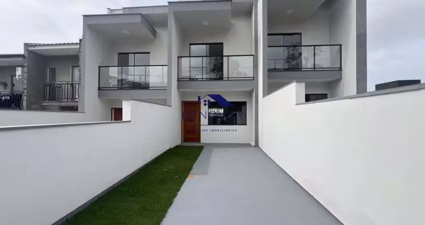 Sobrado com 2 suítes e vaga de garagem – são josé/sc