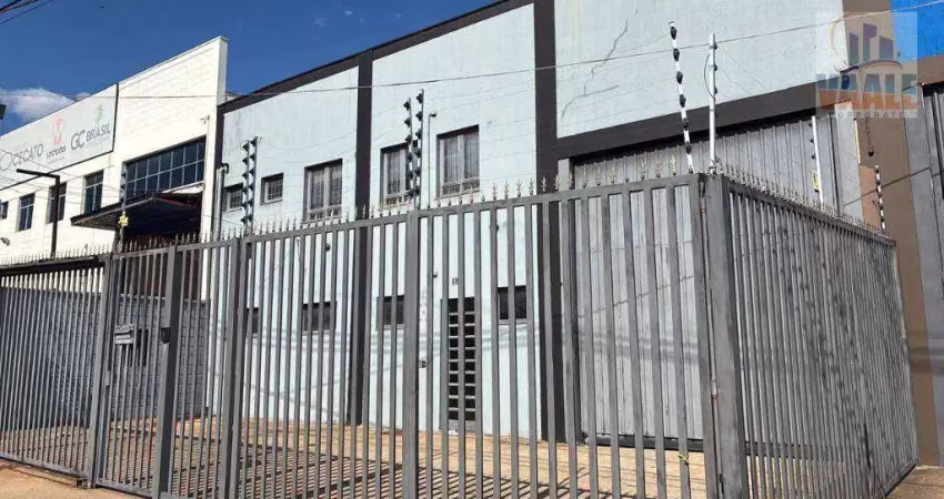 Barracão para alugar, 518 m² por r$ 15.502,08/mês - chácara de recreio barão - campinas/sp