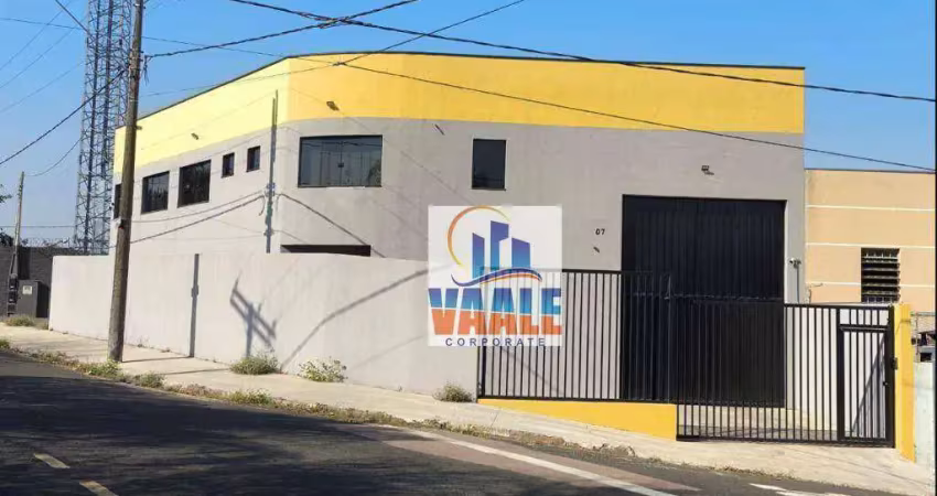 Barracão para alugar, 425 m² por r$ 12.460,00/mês - parque via norte - campinas/sp
