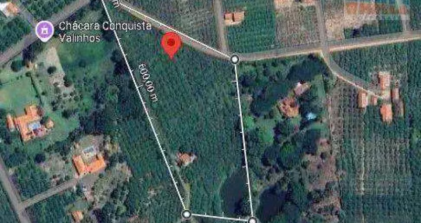 Área à venda, 19.000 m² por r$ 7.200.000 - macuco - valinhos/sp