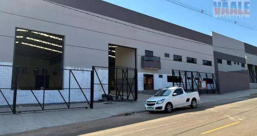 Galpão para alugar, 1700 m² por r$ 30.000/mês - parque industrial experts - nova odessa/sp