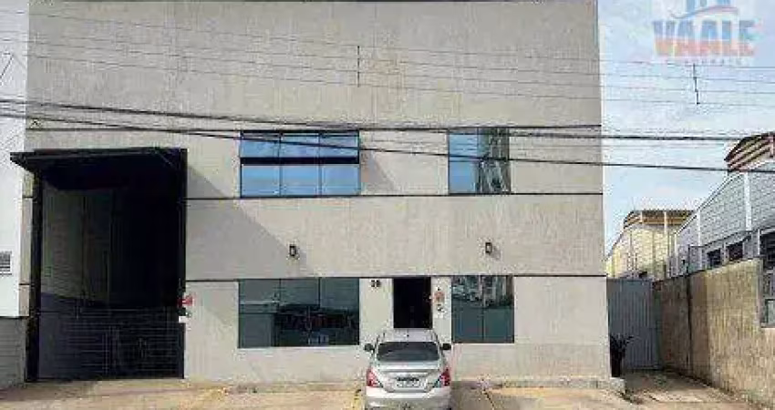 Galpão para alugar, 708 m² por r$ 22.500/mês - morumbi - paulínia/sp