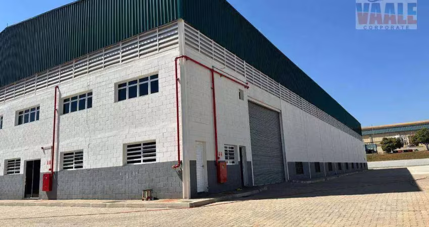 Galpão para alugar, 2511 m² por r$ 68.500,00/mês - parque industrial iii (fazenda grande) - jundiaí/sp