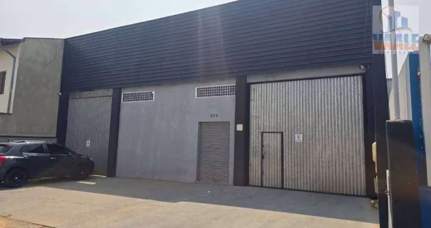 Galpão para alugar, 570 m² por r$ 11.875,00/mês - são bernardo - campinas/sp