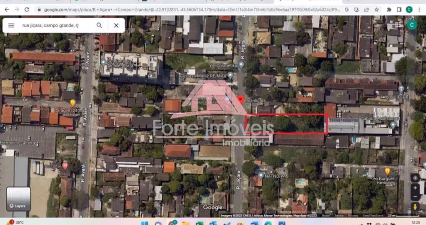 Terreno à venda na Rua Jicara, Campo Grande, Rio de Janeiro