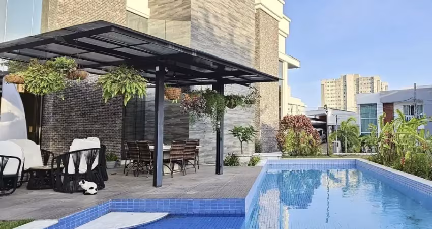 Mansão com automatização,mobilada com energia solar em condominio fechado no altiplano cabo branco.