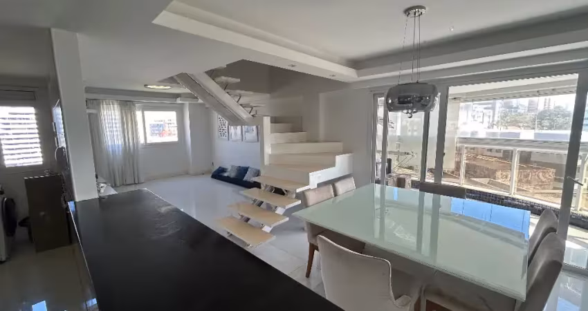 Apartamento duplex com 140 m², com 2 suítes com closet, jardim armação