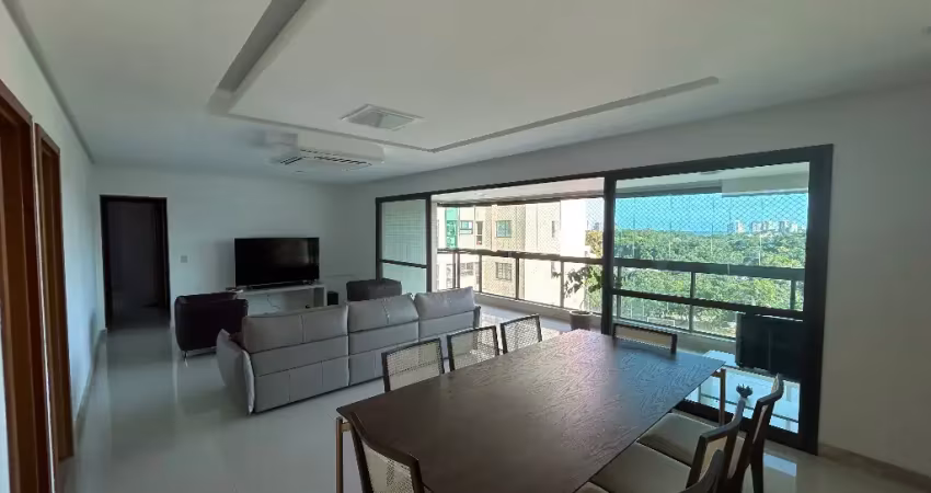 Apartamento de 130 m², com 3 suítes, varanda gourmet, alphaville 1