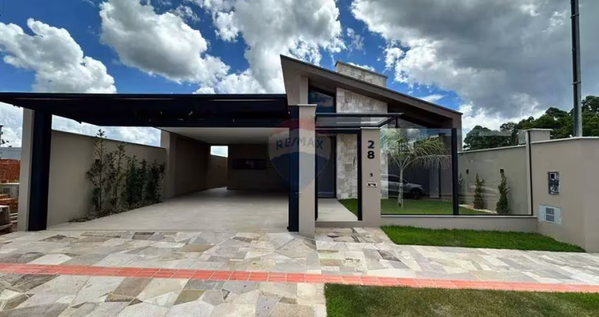 Casa térrea 3 quartos no álamos - nova - com piscina