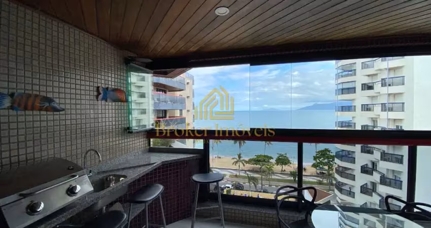 Apartamento lindíssimo com 127m2 bem frente ao mar no edifício arpoador na martim de sá