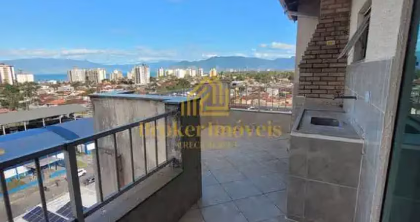 Cobertura duplex para locação definitiva 3 dormitórios | bairro indaia coração de caraguatatuba