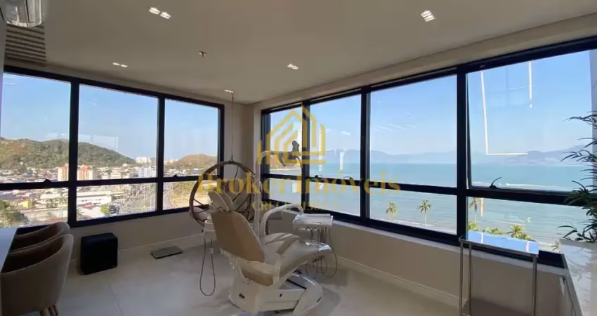 Passe o ponto - clínica de estética no edifício green office frente ao mar com locação em vigência, toda montada e equipada!
