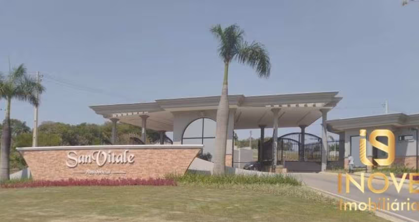 Terreno para venda no Condomínio Residencial San Vitale em Bragança Paulista-SP