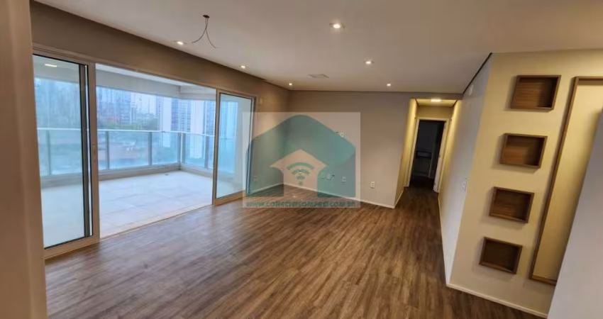 Apartamento Brooklin ,132m², 3 suites, 2 vagas, com lazer e varanda gourmet..