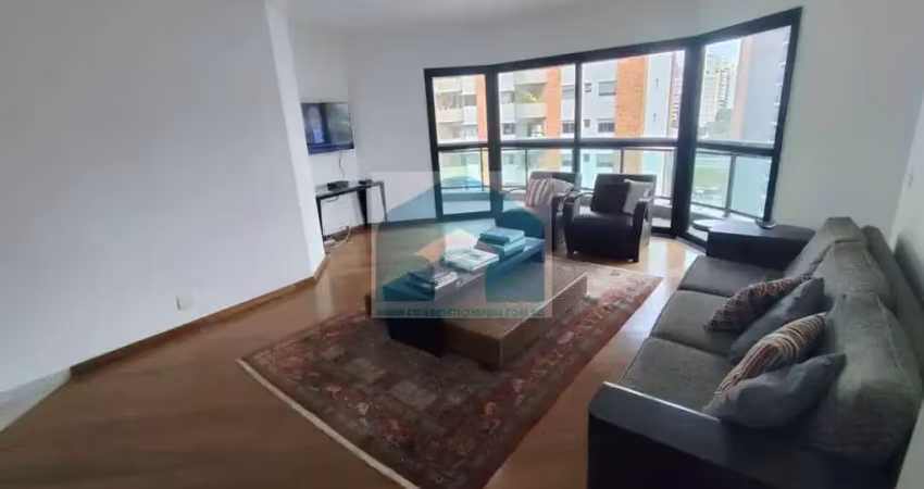 Apartamento campo belo, 4 dormitorios, 2 suites, 3 vagas, 165m³.