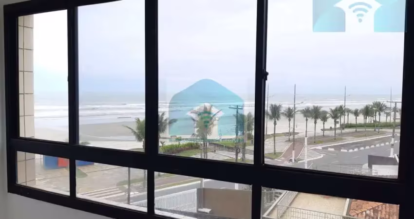 Apartamento edifício papa iii-jardim imperador 2 dormitórios, 1 suíte, sala ampla vista mar