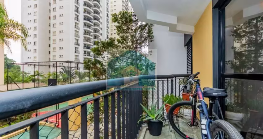 Apartamento moema 101m²- 3 quartos (sendo 1 suíte) -  2 vagas