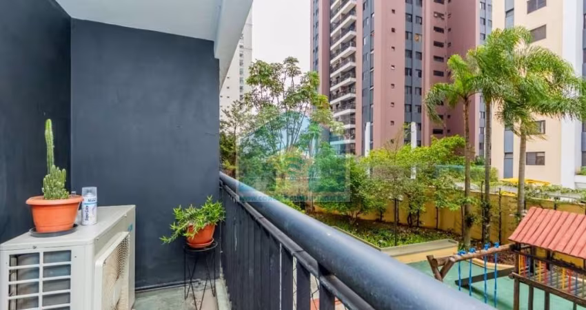 Apartamento Moema 101m²- 3 quartos (sendo 1 suíte) -  2 vagas