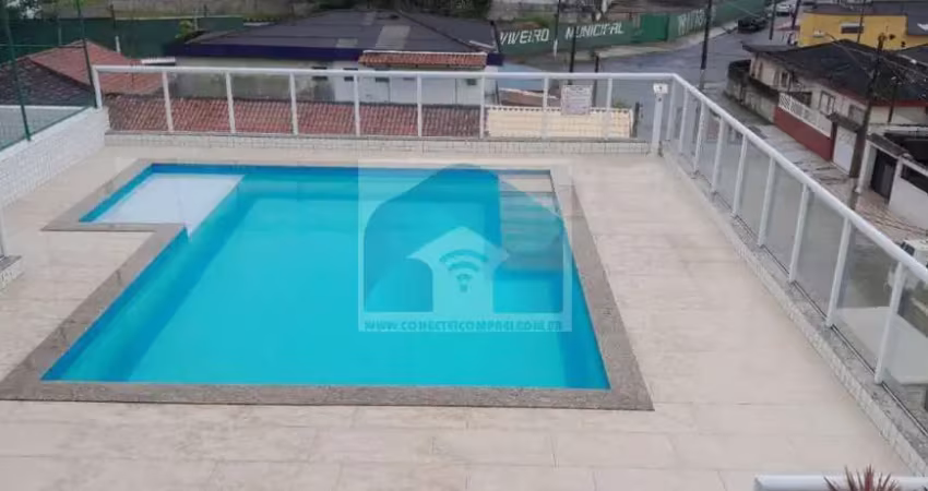 Apartamento na Vila Tupi Praia Grande SP, com 1 dormitório